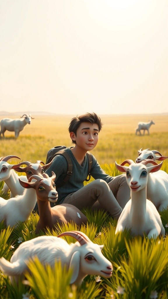 Kisah Lucu Penggembala dan Kambingnya
