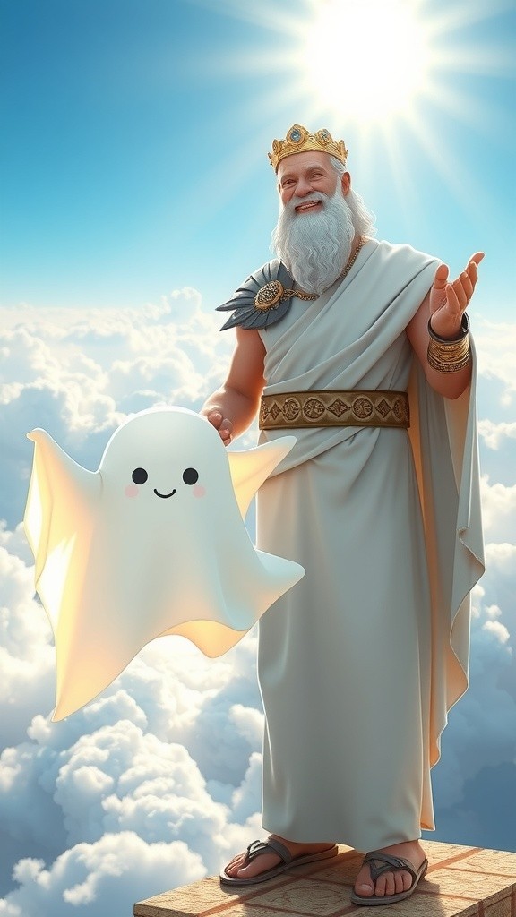 Fluffy Cloud's Colorful Adventure