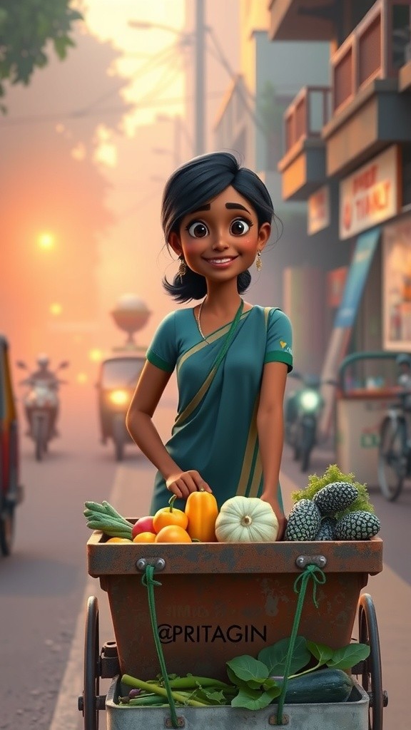 राधा की मेहनत और सपने