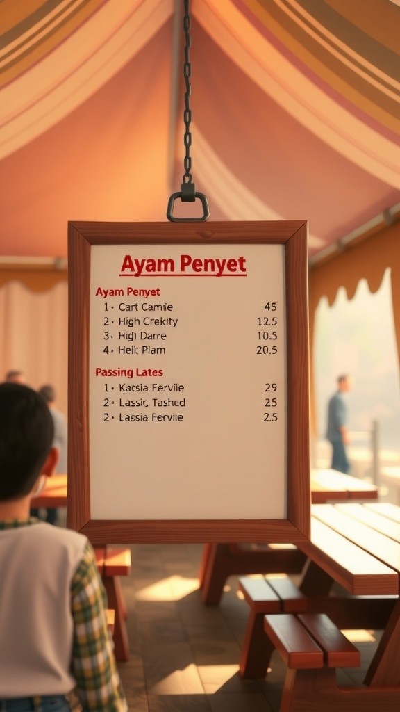 Budi dan Ayam Penyet: Tragedi di Meja Makan