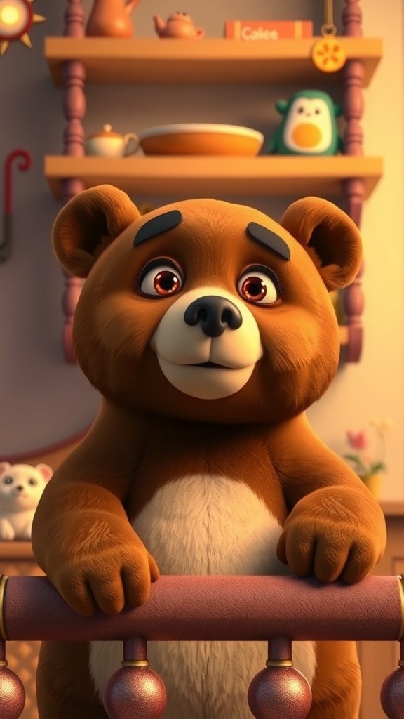 Mr. Bubbles the Bossy Teddy Bear