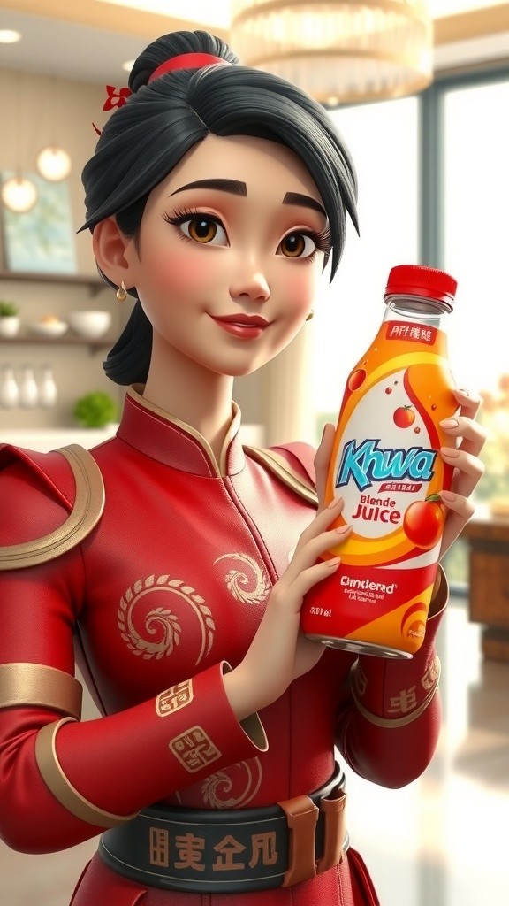 Refreshing !KHWA 100% Blended Fruit Juice