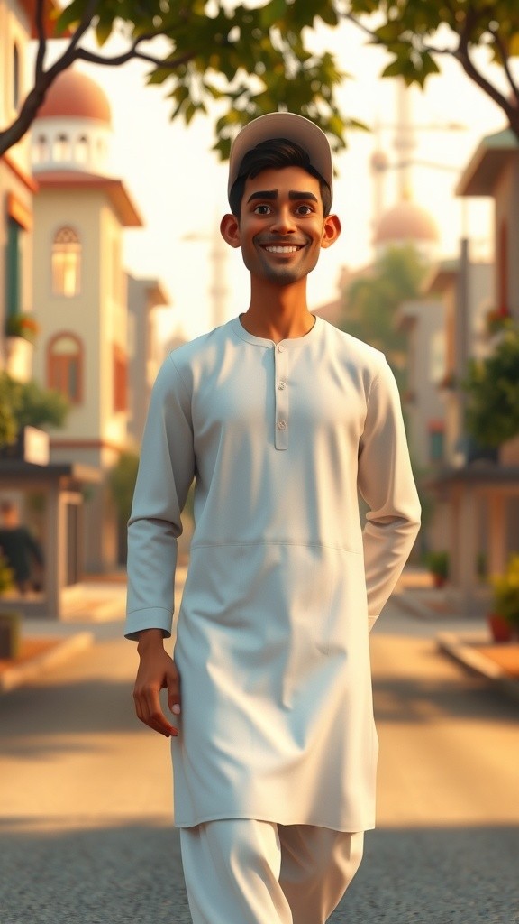 ننھا ذکر کرنے والا بچہ