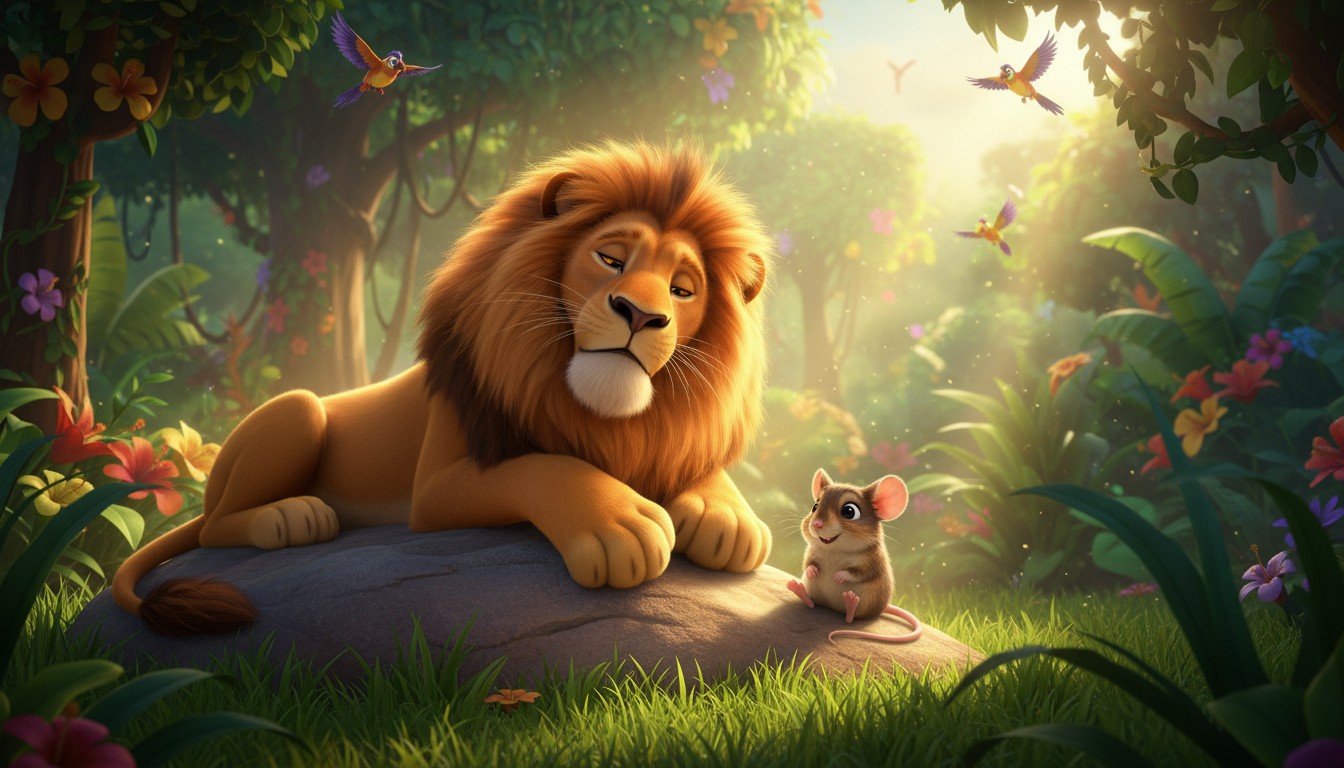 The Lion and the Mouse: A Heartwarming Tale of Friendship