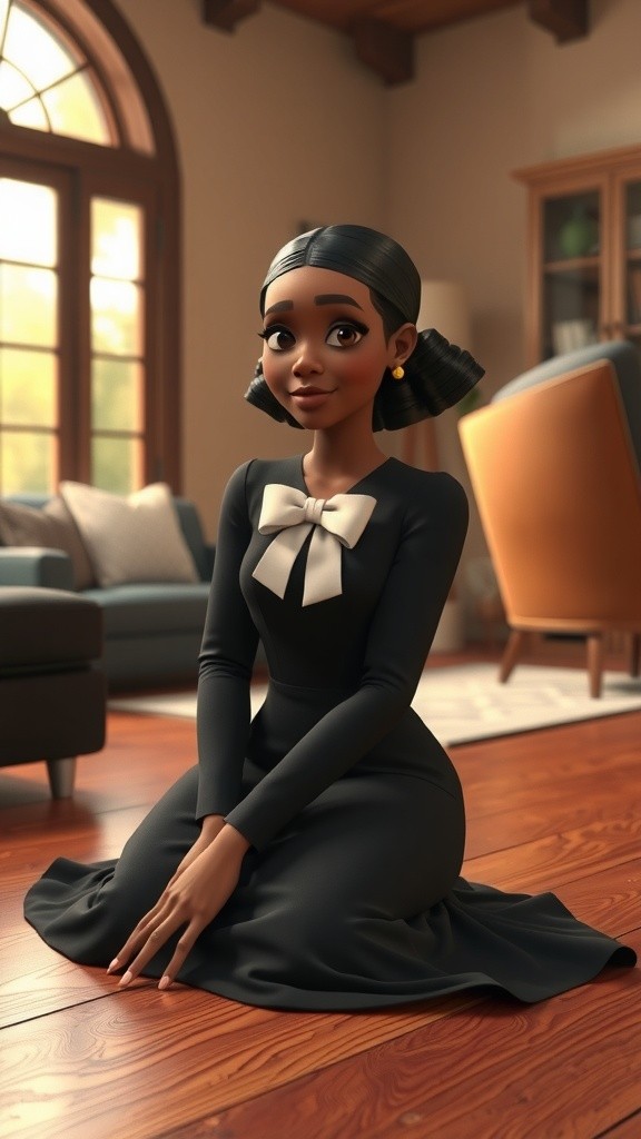 Blind Dog's Brave Protection