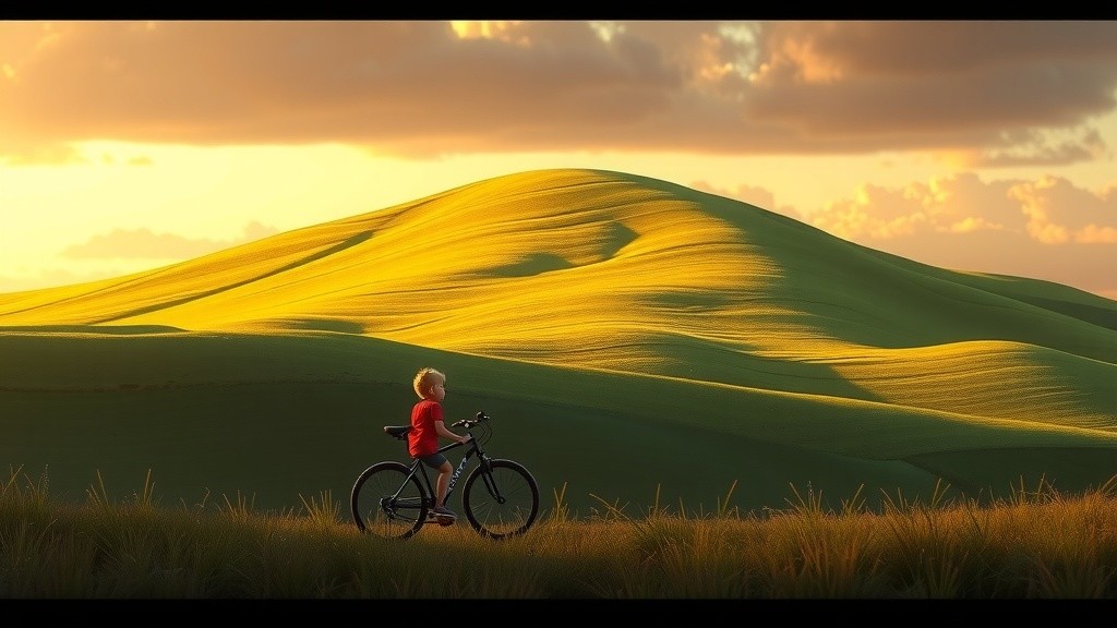 Never Give Up: Tomi's Bicycle Dream