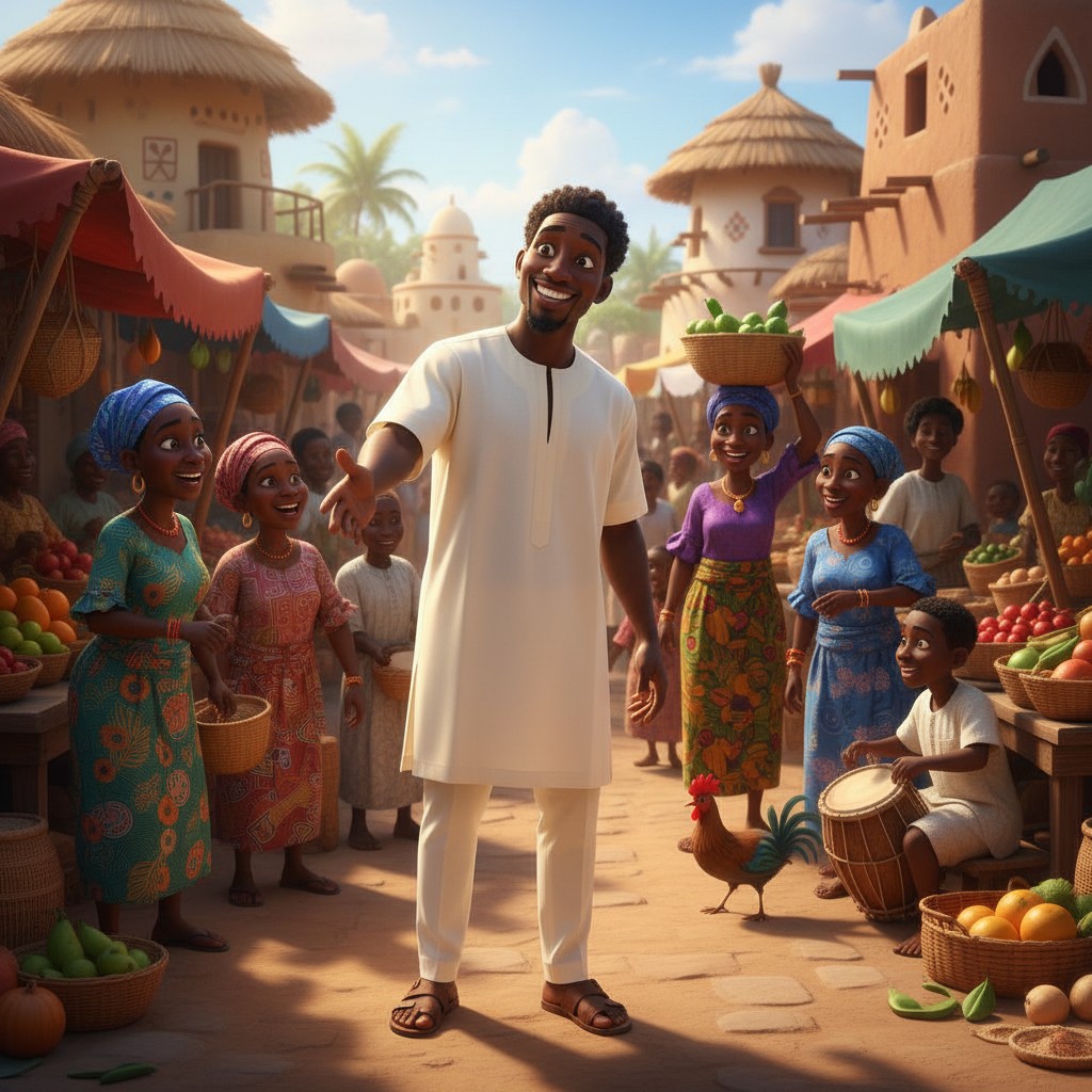 A Nigerian Boy's Journey from Orphan to Riches