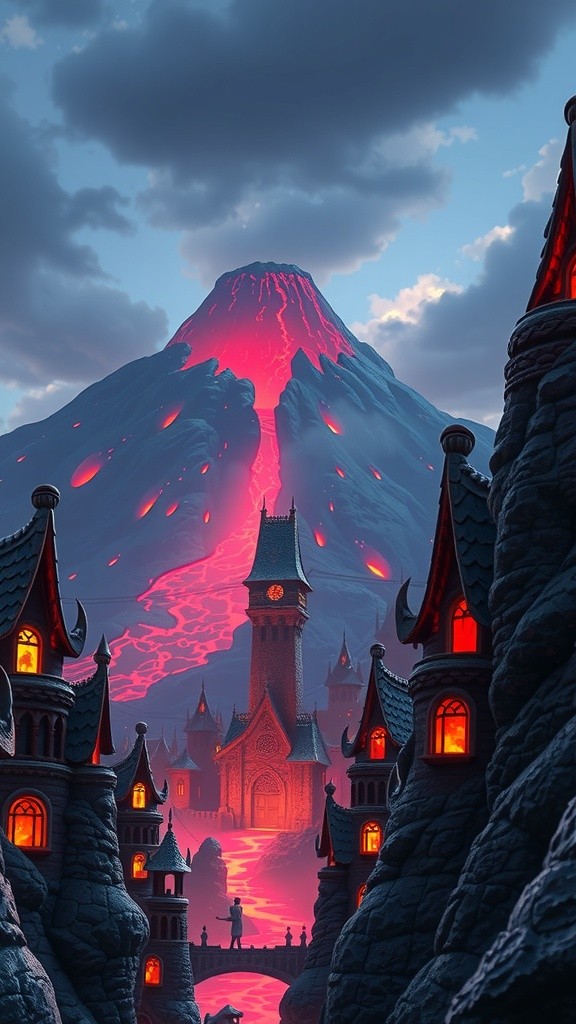 Gunung Merah dan Kekuatan Pyrron