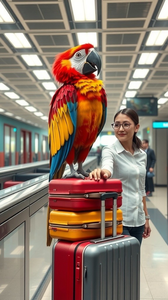 Security Check Shenanigans with a Parrot
