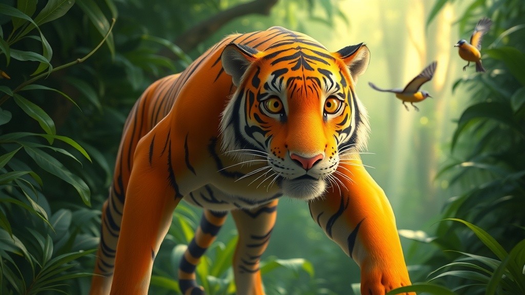 বুদ্ধির বিজয়: জঙ্গলের নতুন রাজা