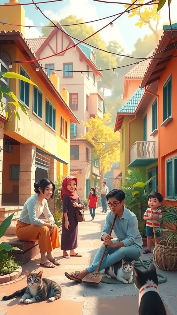 Tetangga Baru yang Misterius