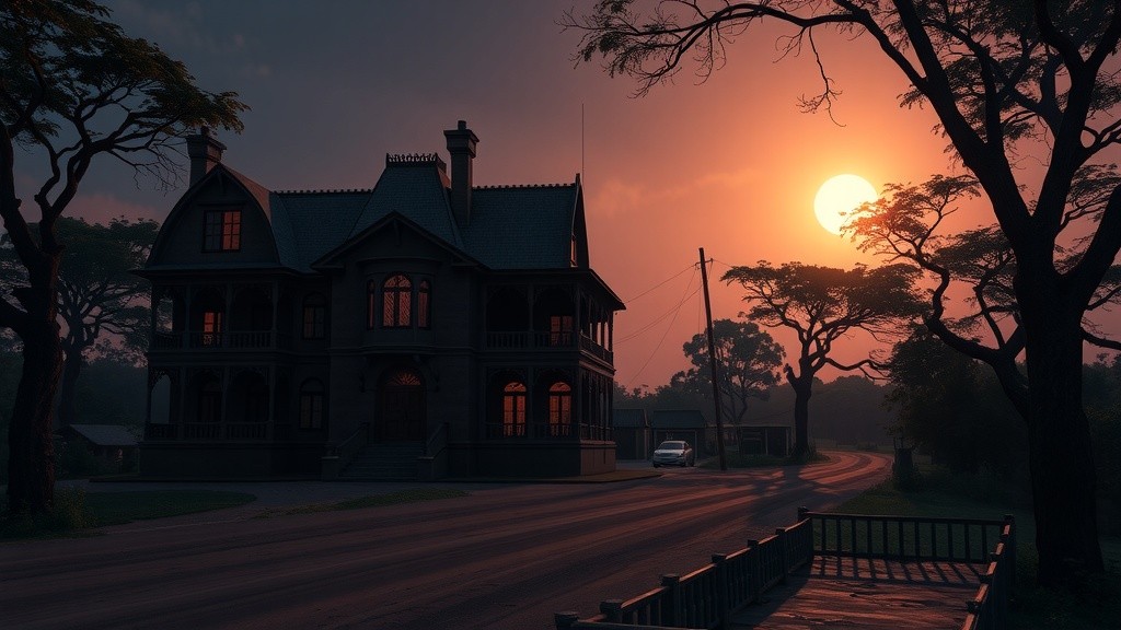 The Locked Room in the Black Mansion