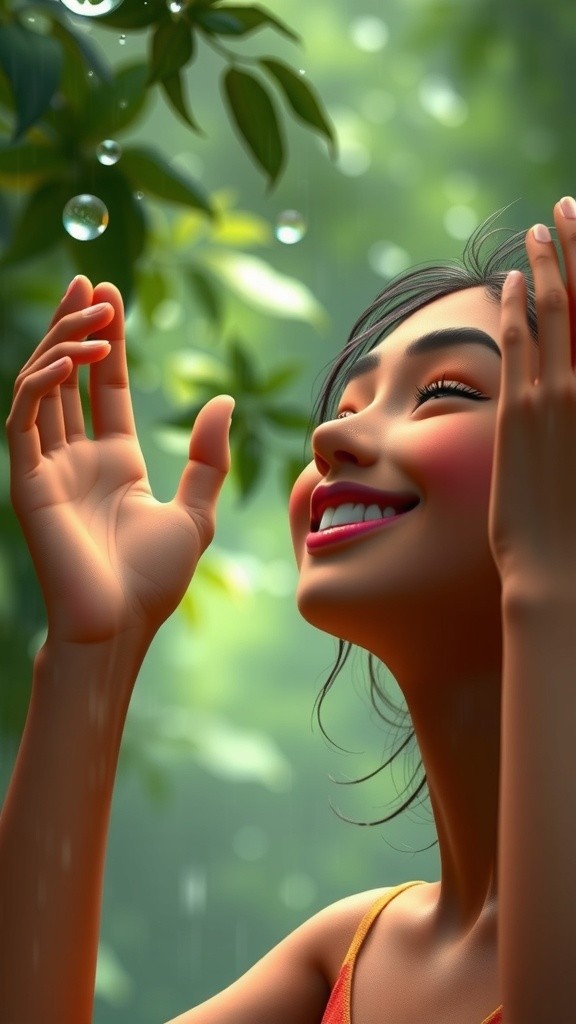 جنگل کی کہانی: بچی اور اس کے دوست جانور