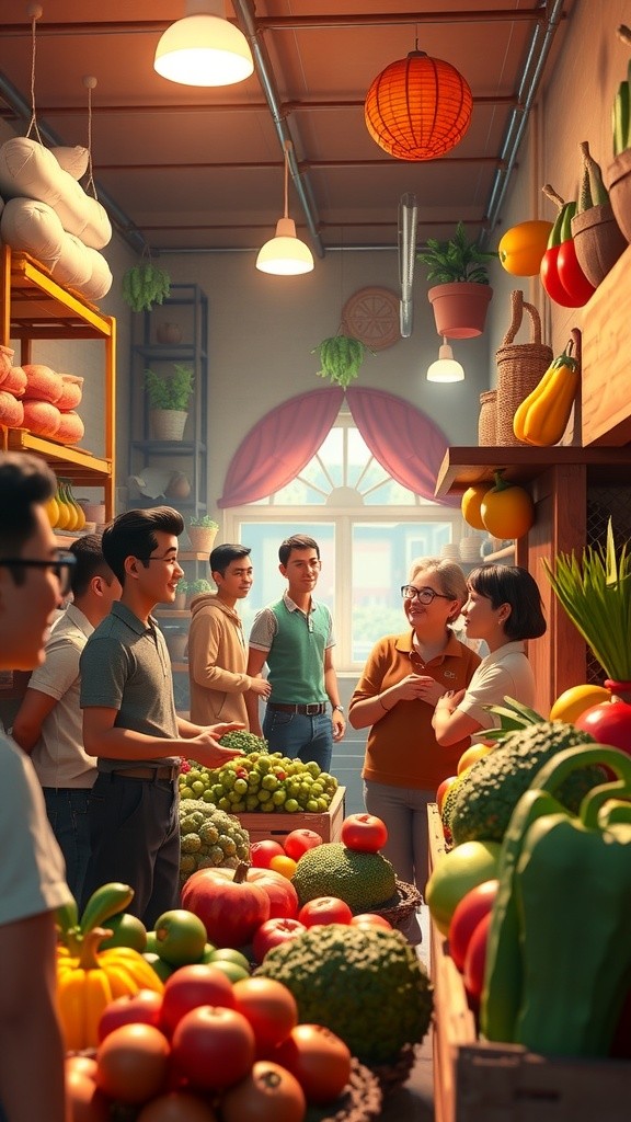 ماجو کی دکان: محلے کی رونق