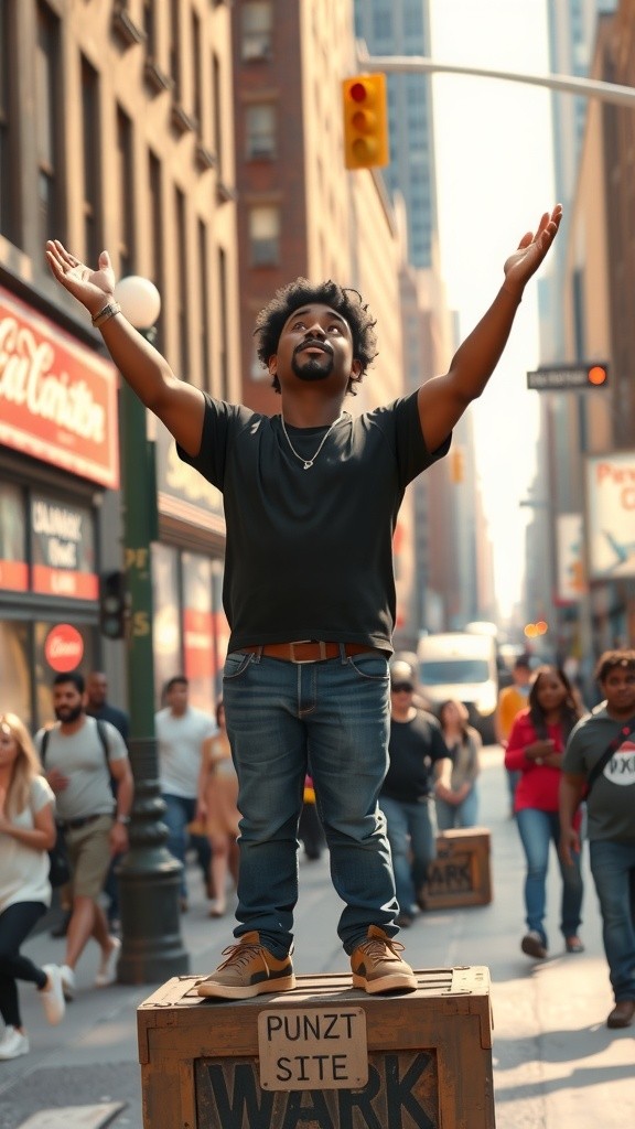 Young Boy Preaches Fear of God on the Streets