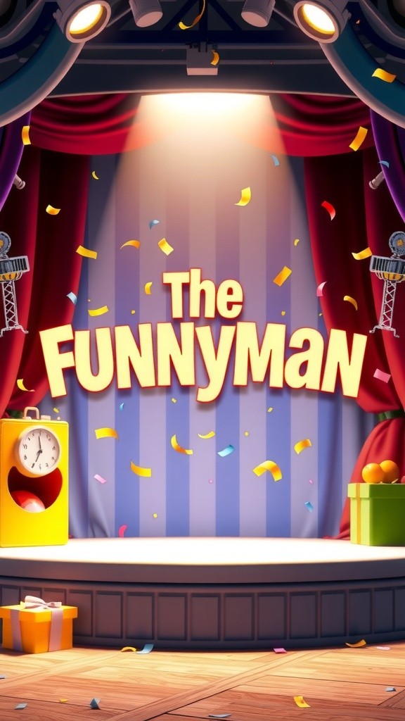 Bunty the Funnyman: Turning Falls into Laughs!