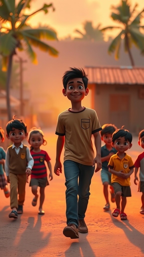 Life and Dreams of Village Children in 1985 India