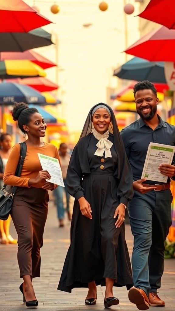 Ghanaian Gen Z Youths Go Evangelizing for Church