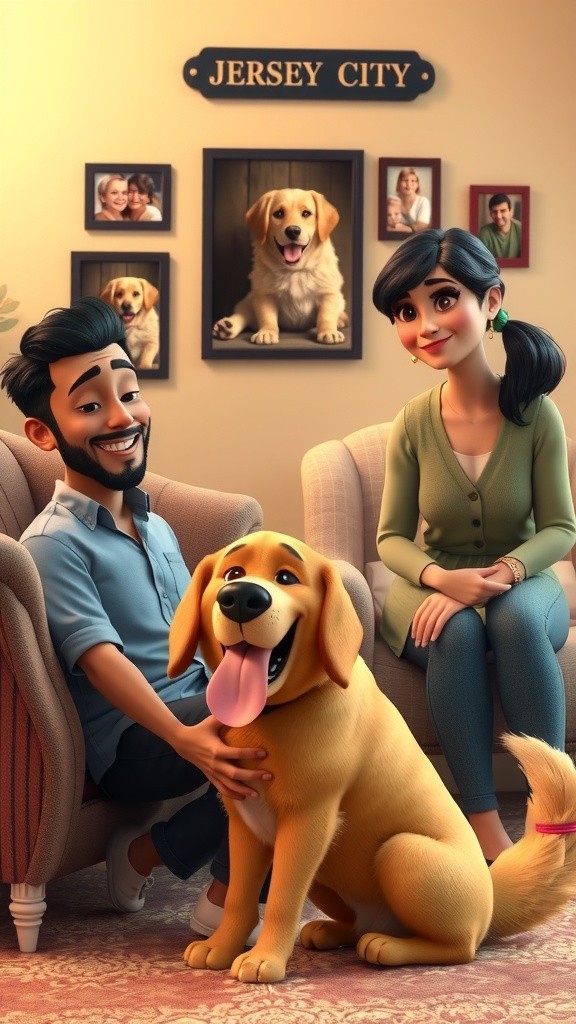 Rio the Pampered Golden Doodle in Jersey City