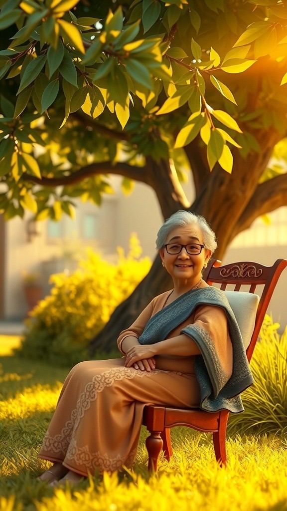 दादीमा की कला और रंग