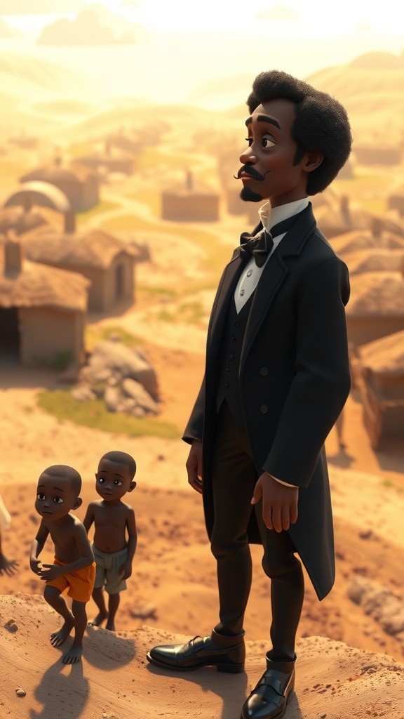 The Orphaned Boy from Cameroon