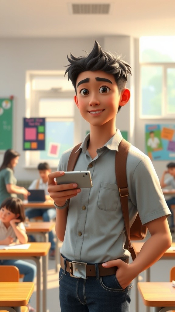 Kesalahan Presentasi Arya: Kucing di Depan Kelas!