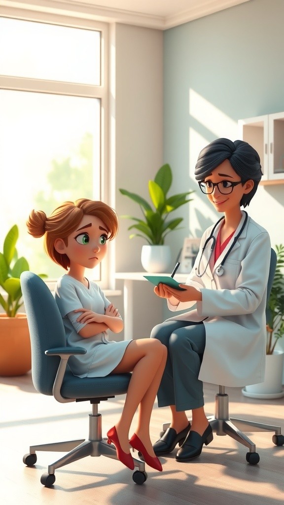 Doctor's Advice on Infection for a Young Lady