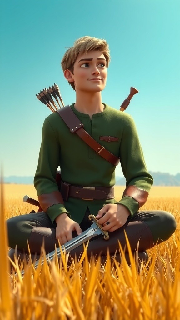 Man Plays Friendly with Wild Animal