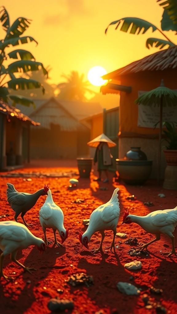 A Ghanaian Child's Journey to School