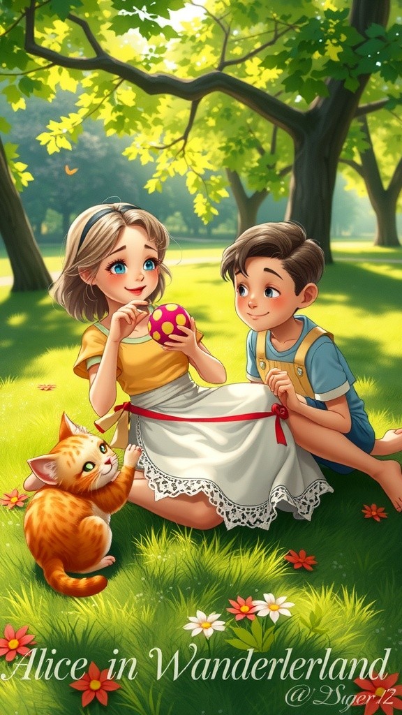 Whimsical Playtime in the Park