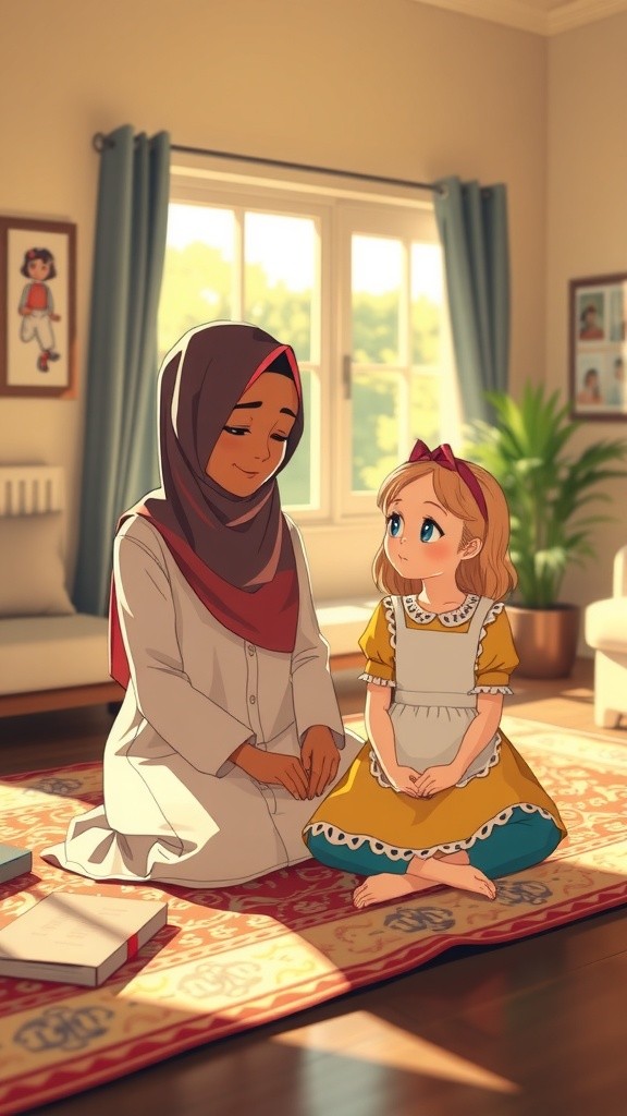 Teaching Islamic Prayer to My Daughter