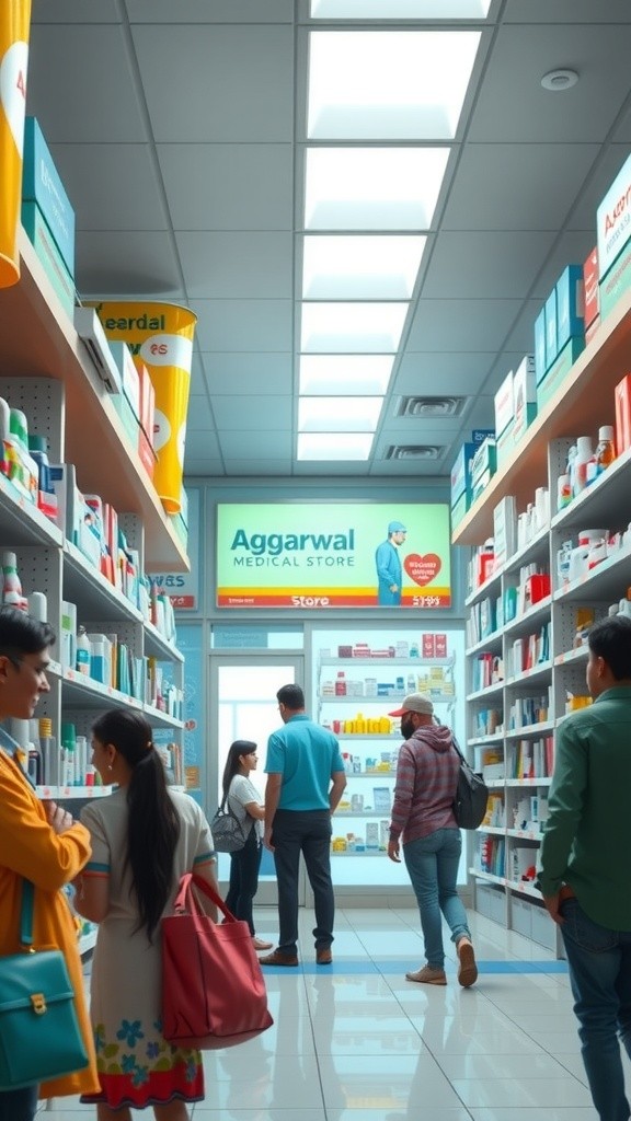 Aggarwal Medical Store Se Dawa Kharidna