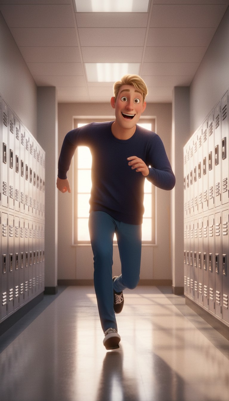 Baps and Bikes in the Hallway