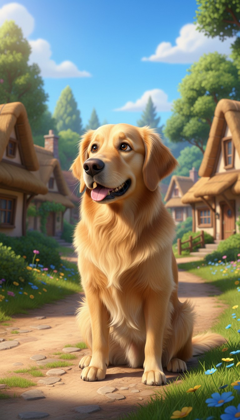 The Dog at the Bus Stop