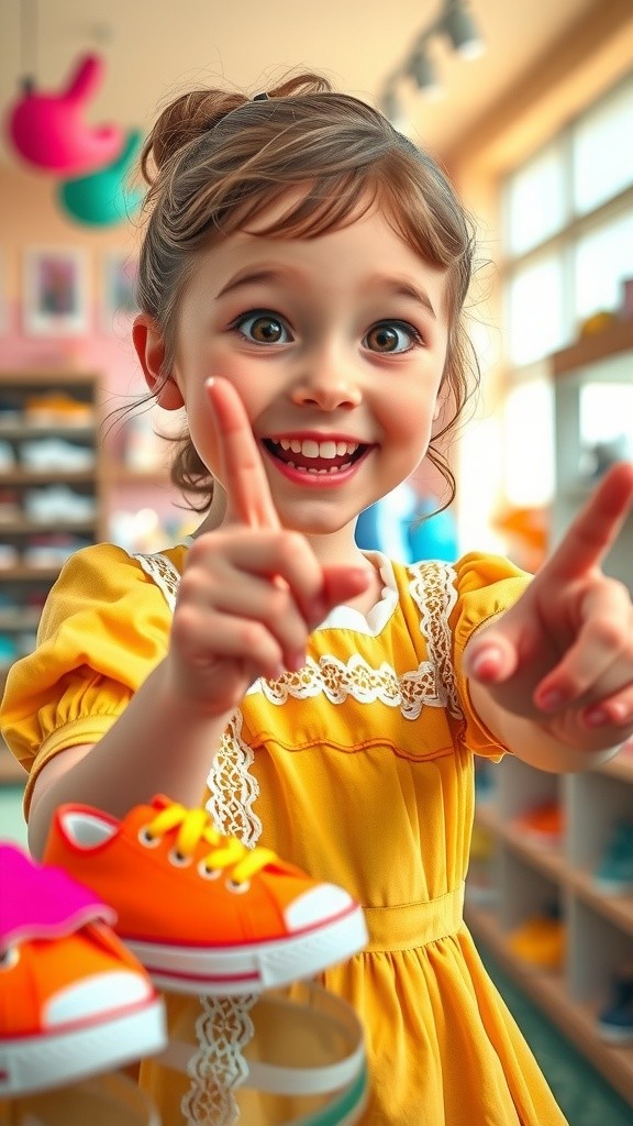 Kids' Shoe Shopping Adventure