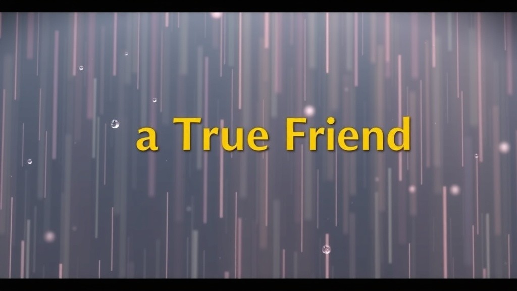 A True Friend's Love