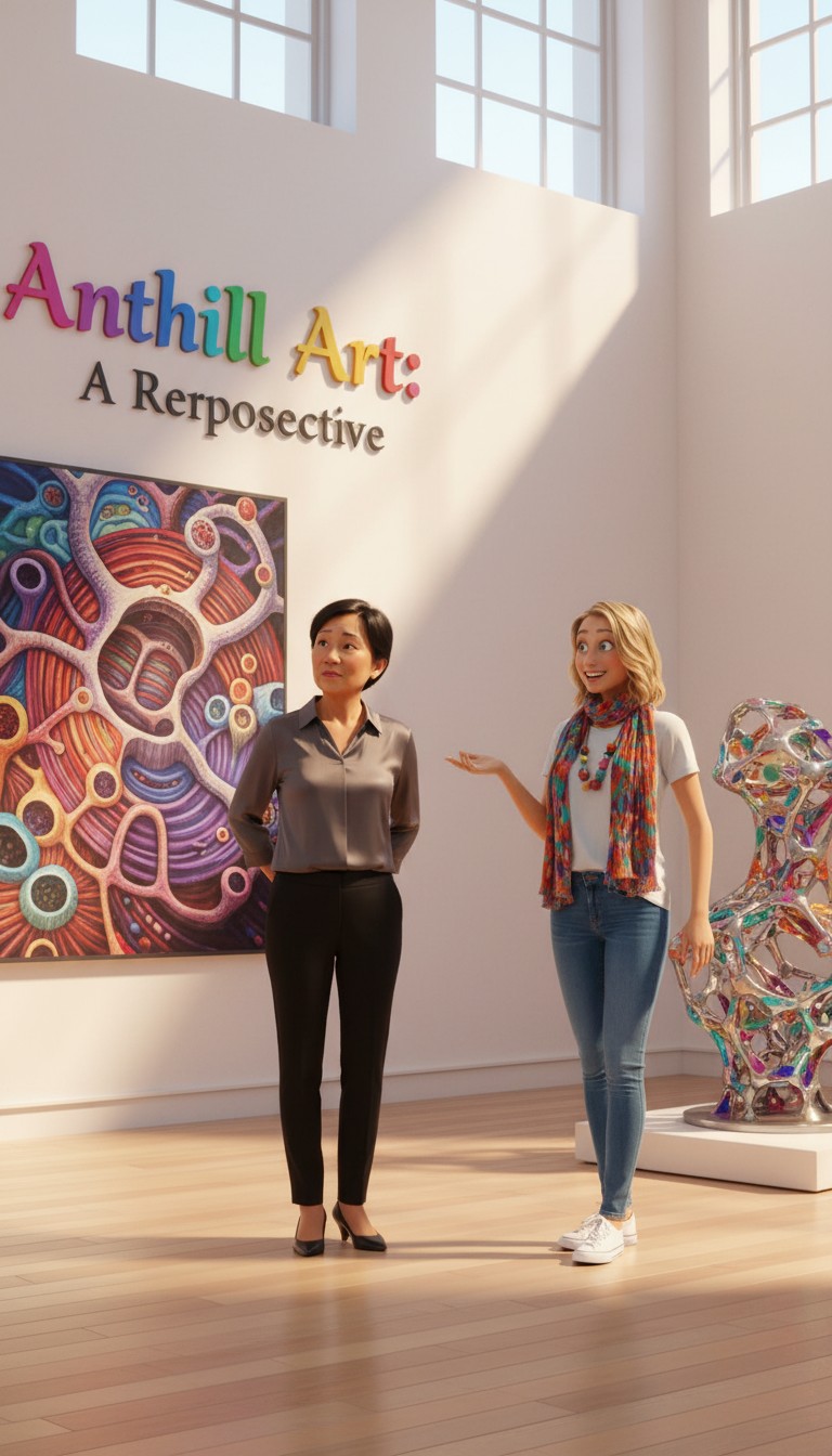 When Nature Becomes Art: The Ant Colony Sculptures