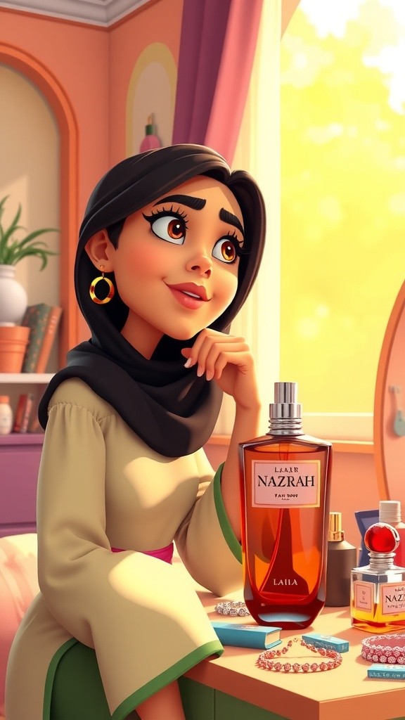 Nazrah Perfume Advert