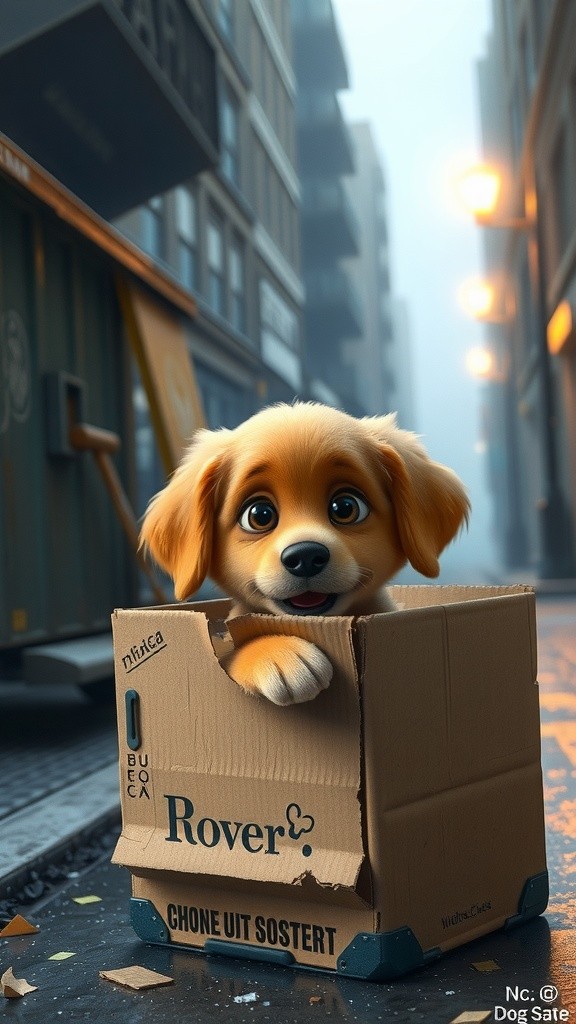 A Tiny Puppy's Cry for Help