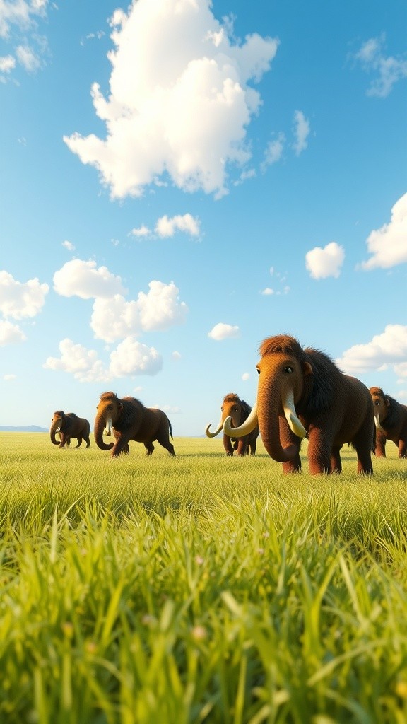 Kehidupan Manusia Purba dan Mammoth