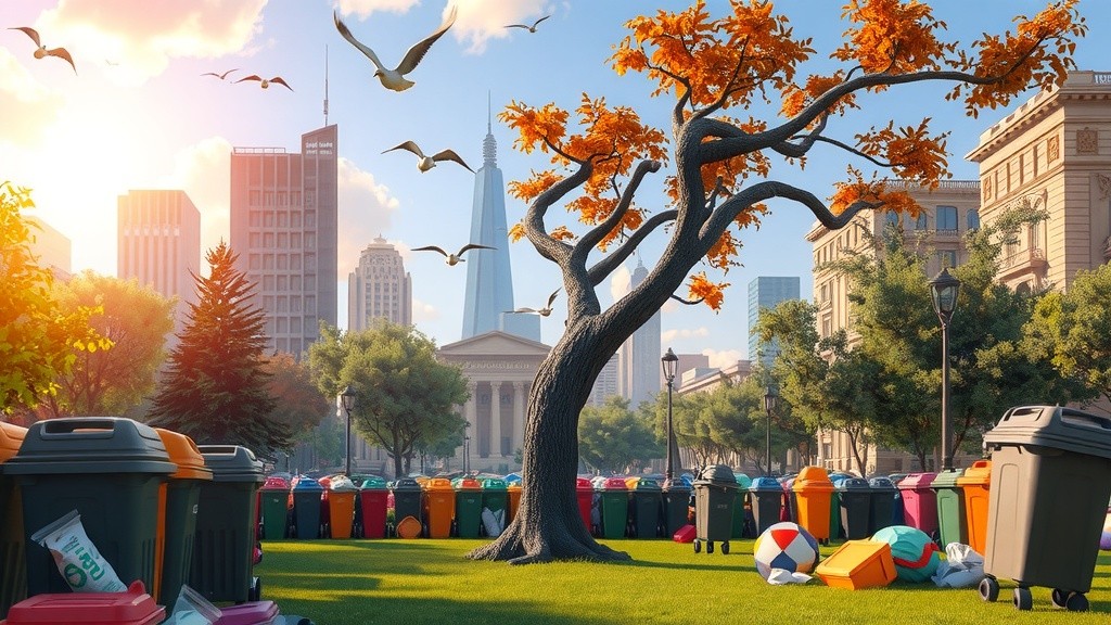 3D Character Explains Environmental Protection