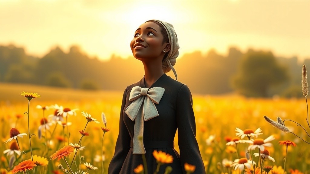 A Joyful Lady in Favor with God