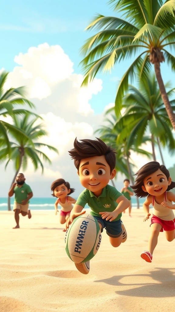 Pacific Island Rugby Fun