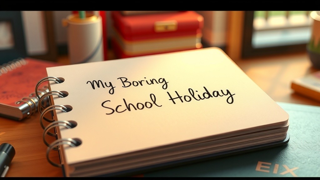 My Boring School Holiday