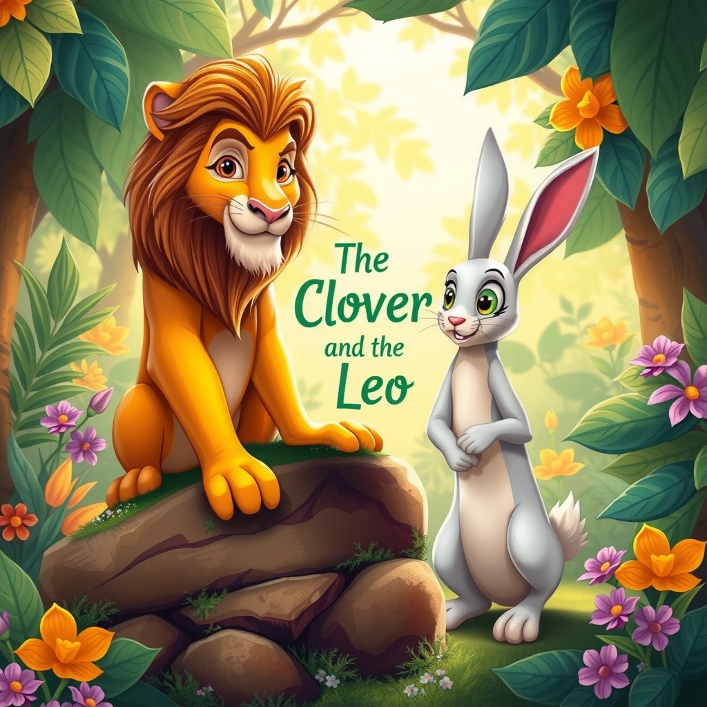 The Clever Rabbit and the Proud Lion