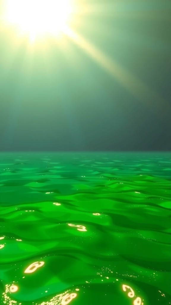 Mysterious Blue Light: The First Microscopic Life in Ancient Oceans