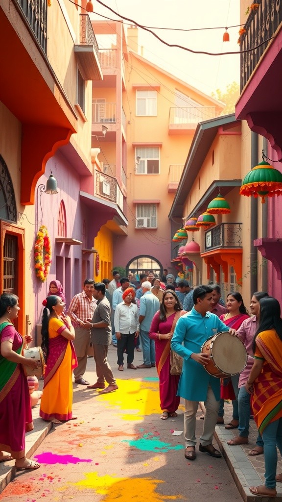 होली का त्योहार: रंगों और भाईचारे का जश्न