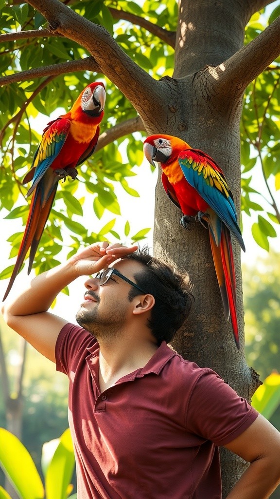 Rahul and the Parrot