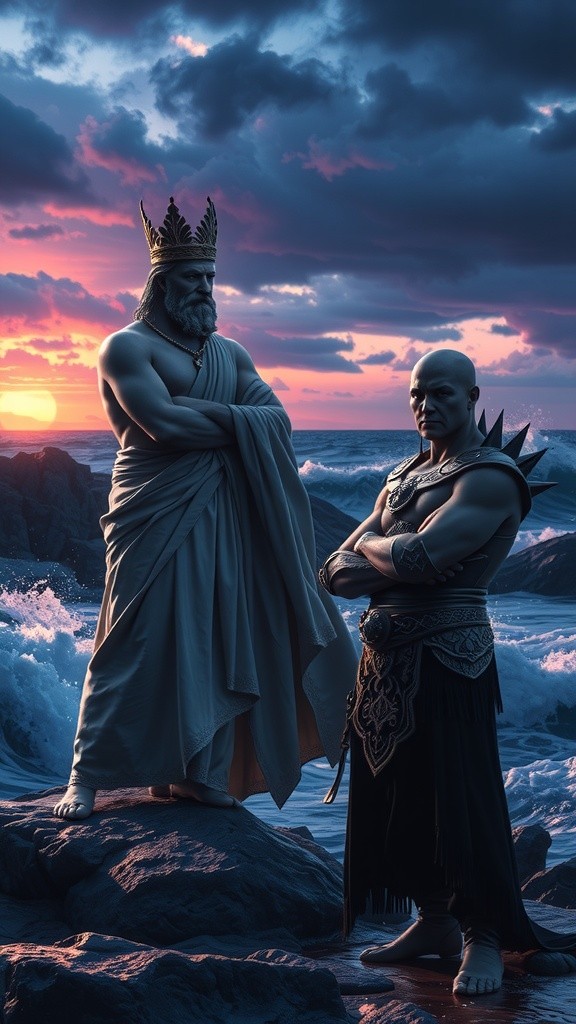 समुद्र मंथन और वासुकी का त्याग (copy)