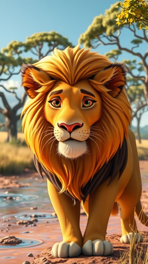 Lion Cub Rescued from Crocodile and Reunited with Mother